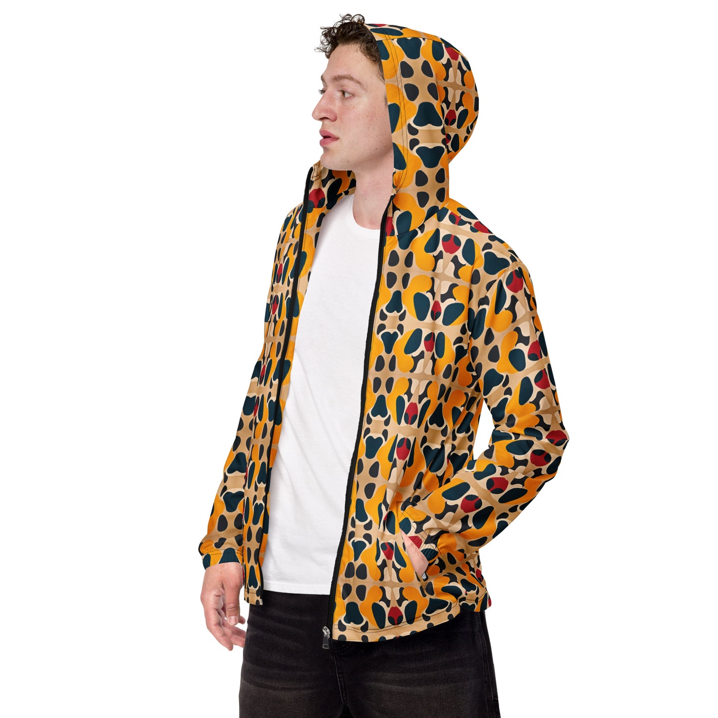 DMV 0236 Vintage Artsy Men’s windbreaker