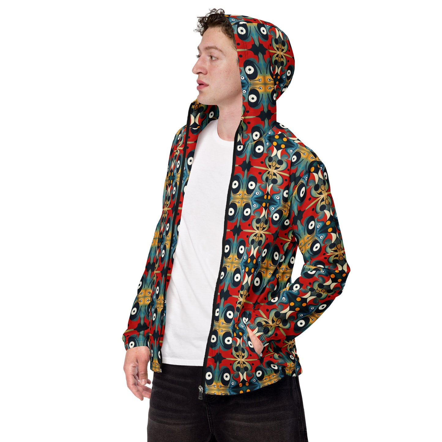 DMV 0269 Vintage Artsy Men’s windbreaker