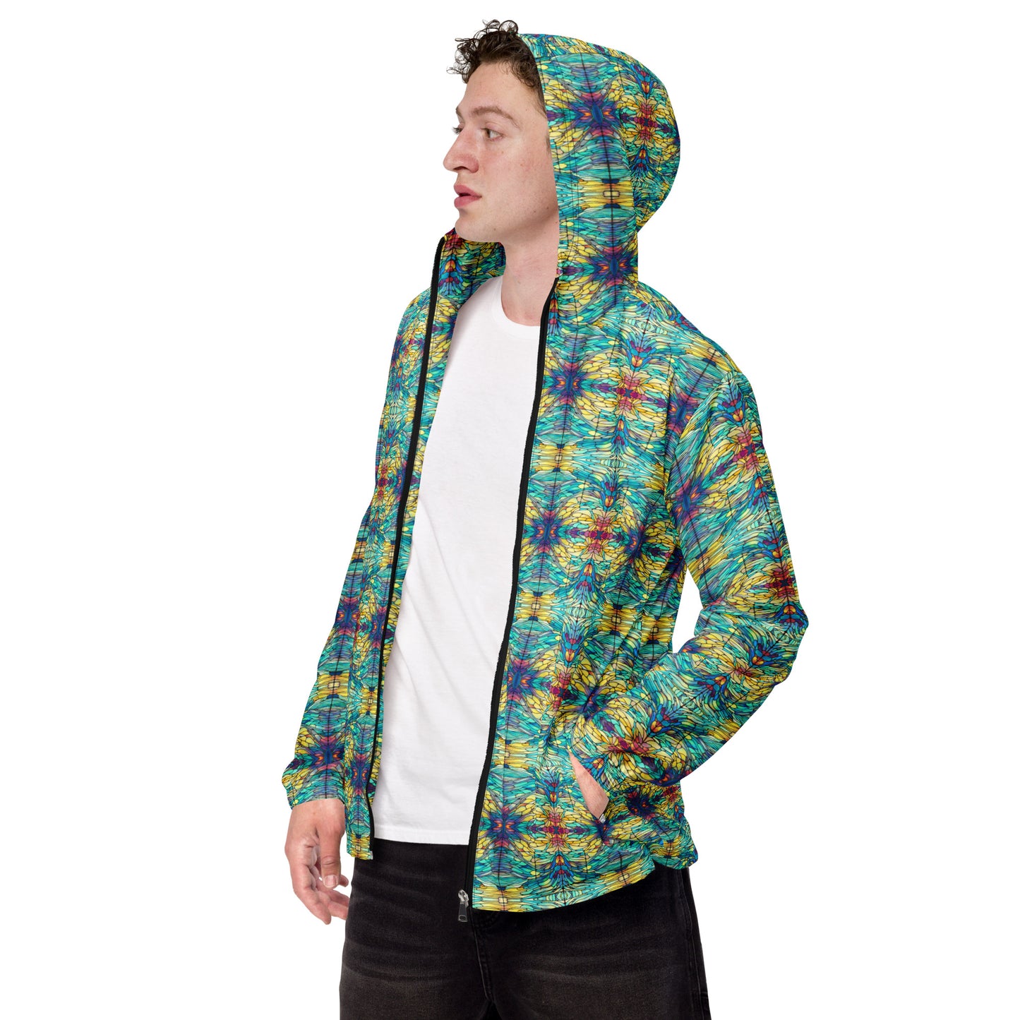 DMV 0231 Chic Boho Men’s windbreaker