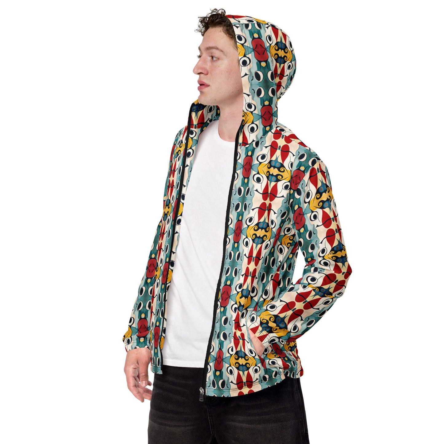 DMV 0230 Vintage Artsy Men’s windbreaker