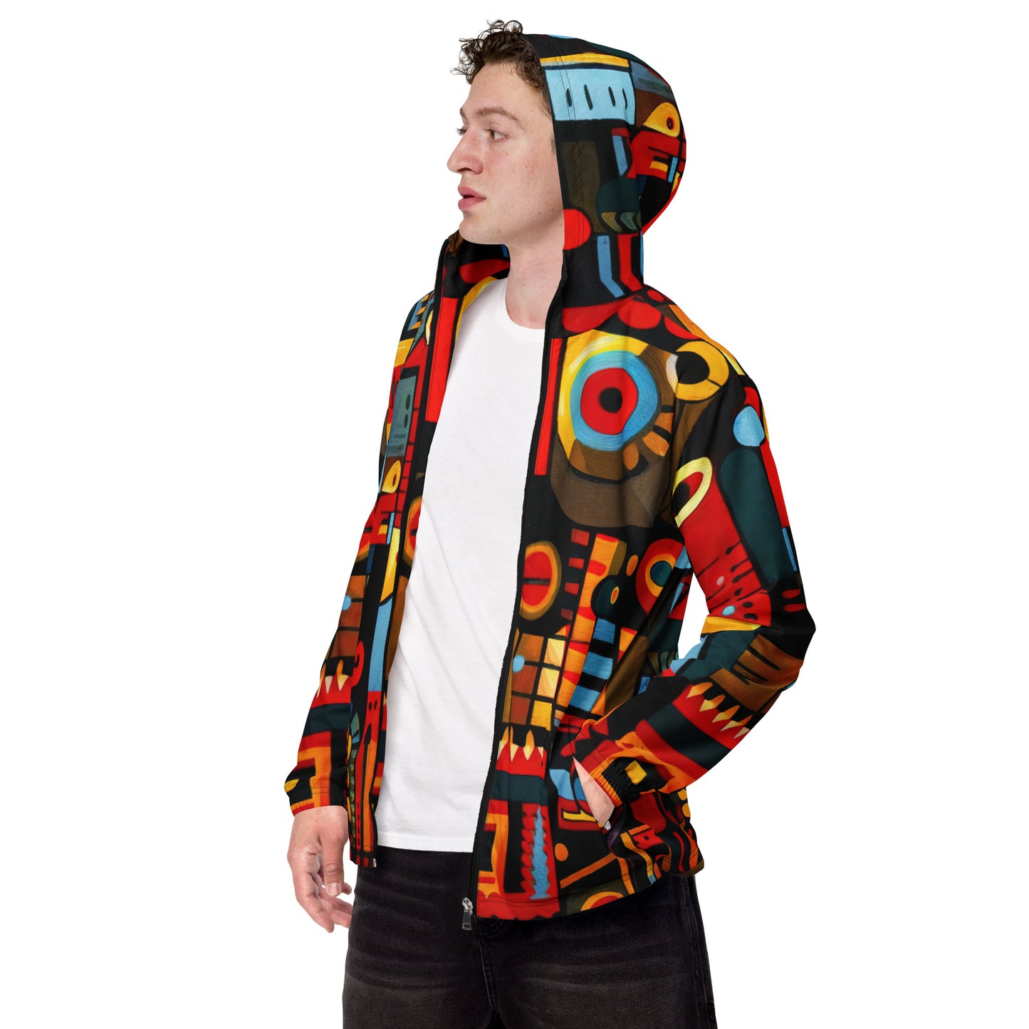 DMV 0233 Psy Art Men’s windbreaker