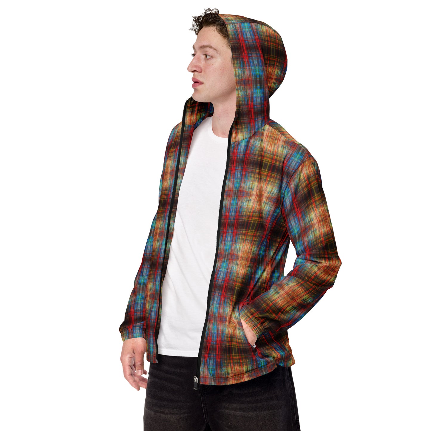 DMV 0006 Avant Garde Artsy Men’s windbreaker