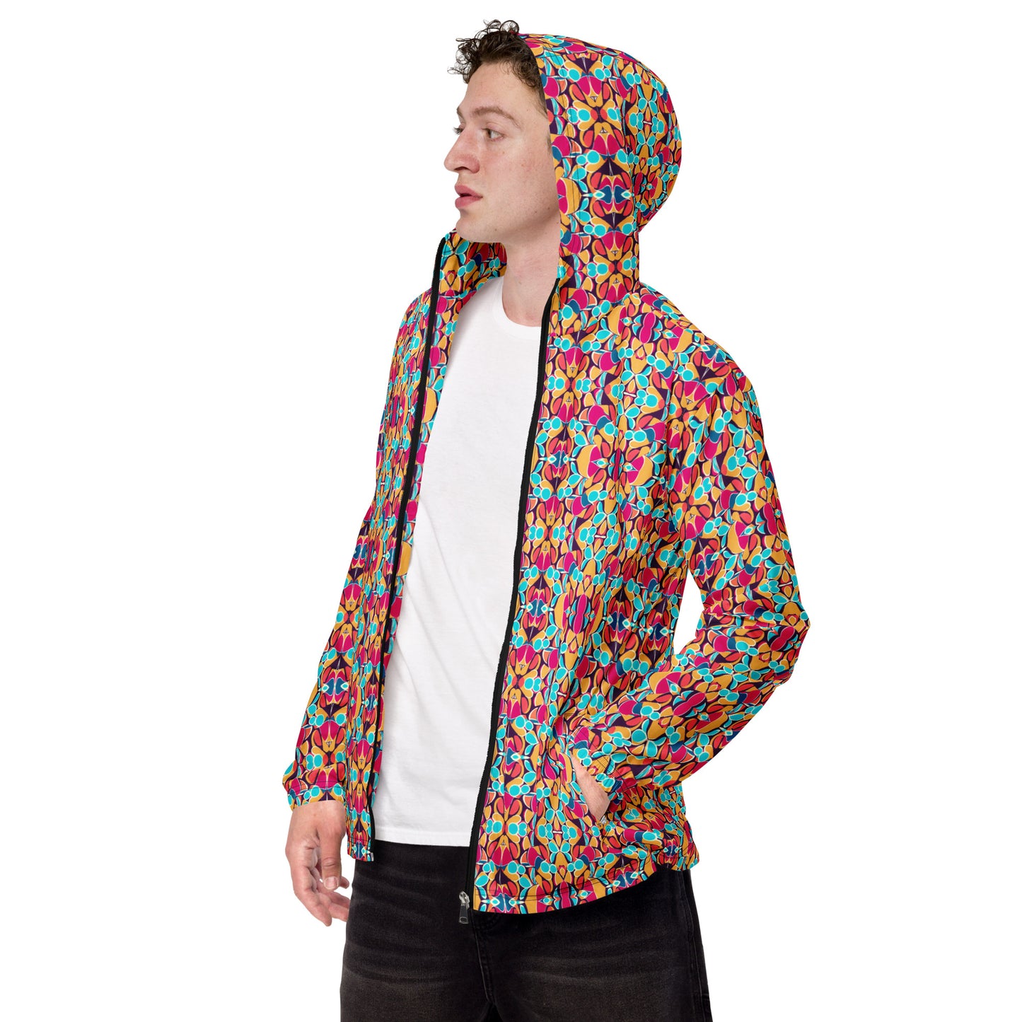 DMV 0010 Vintage Artsy Men’s windbreaker