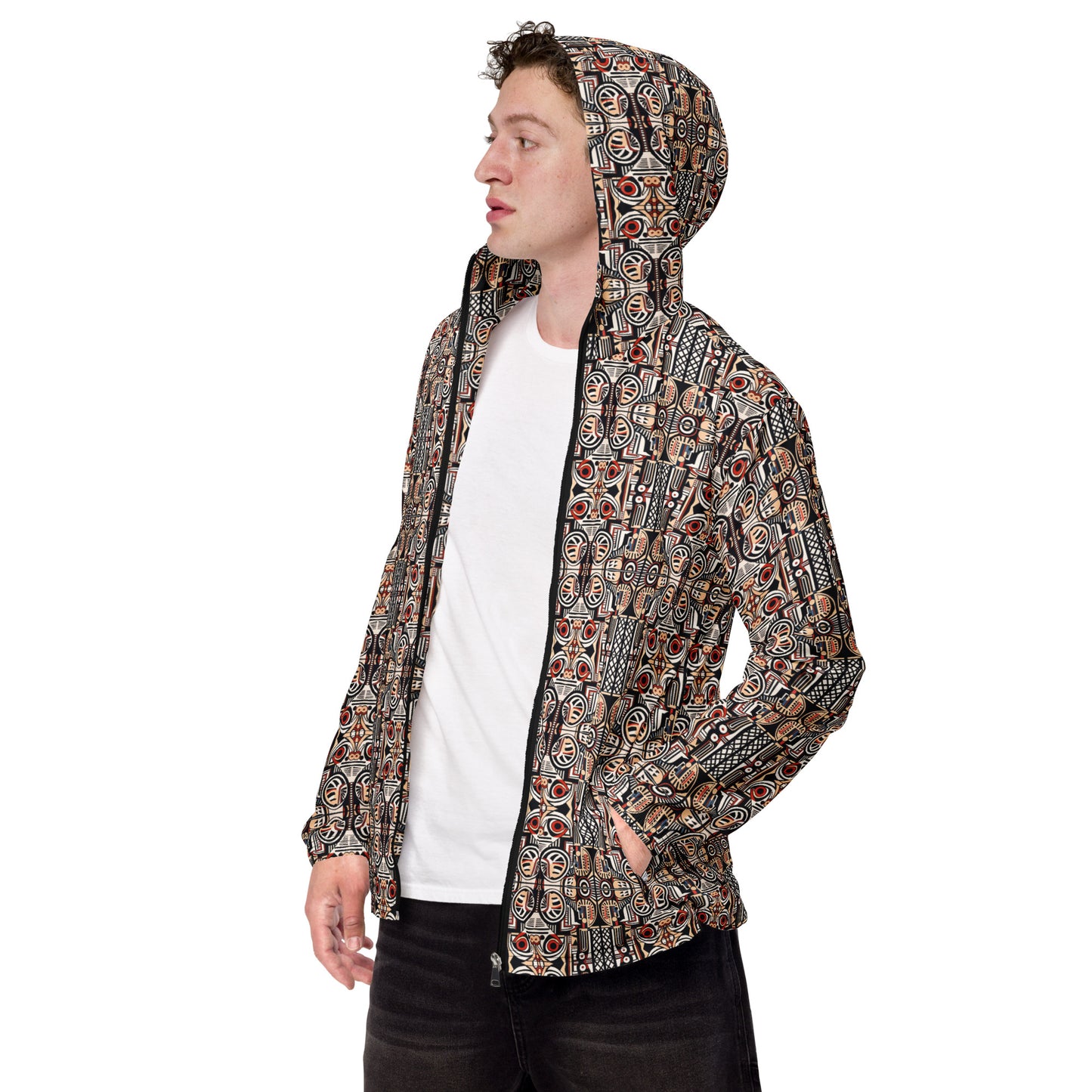 DMV 0274 Chic Boho Men’s windbreaker