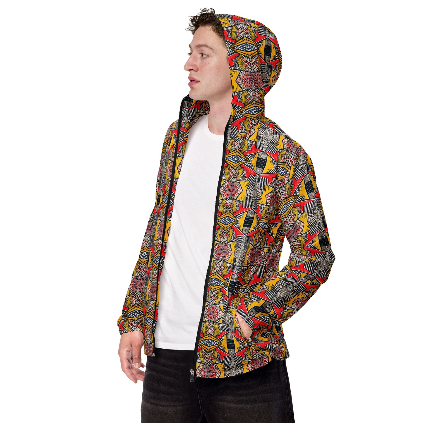 DMV 0225 Chic Boho Men’s windbreaker