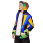 DMV 0255 Retro Art Men’s windbreaker