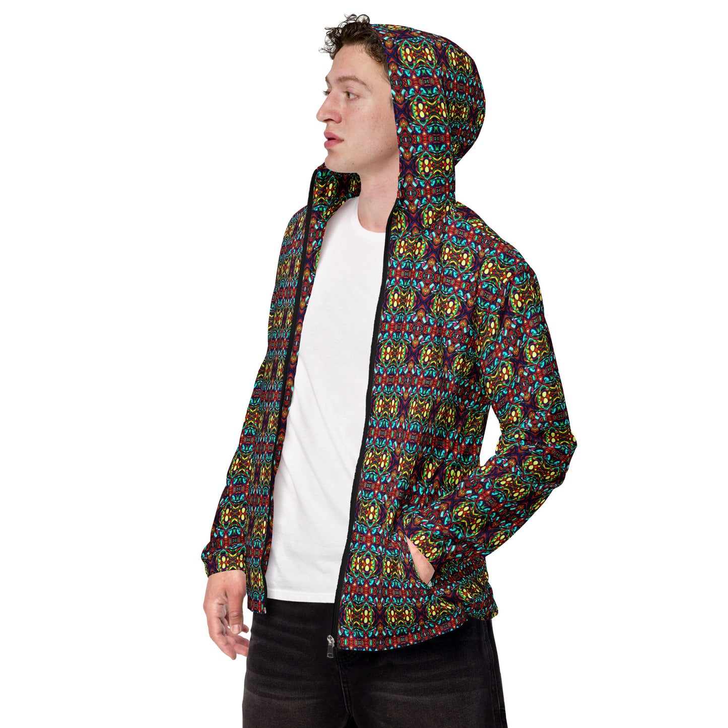 DMV 0091 Psy Artsy Men’s windbreaker