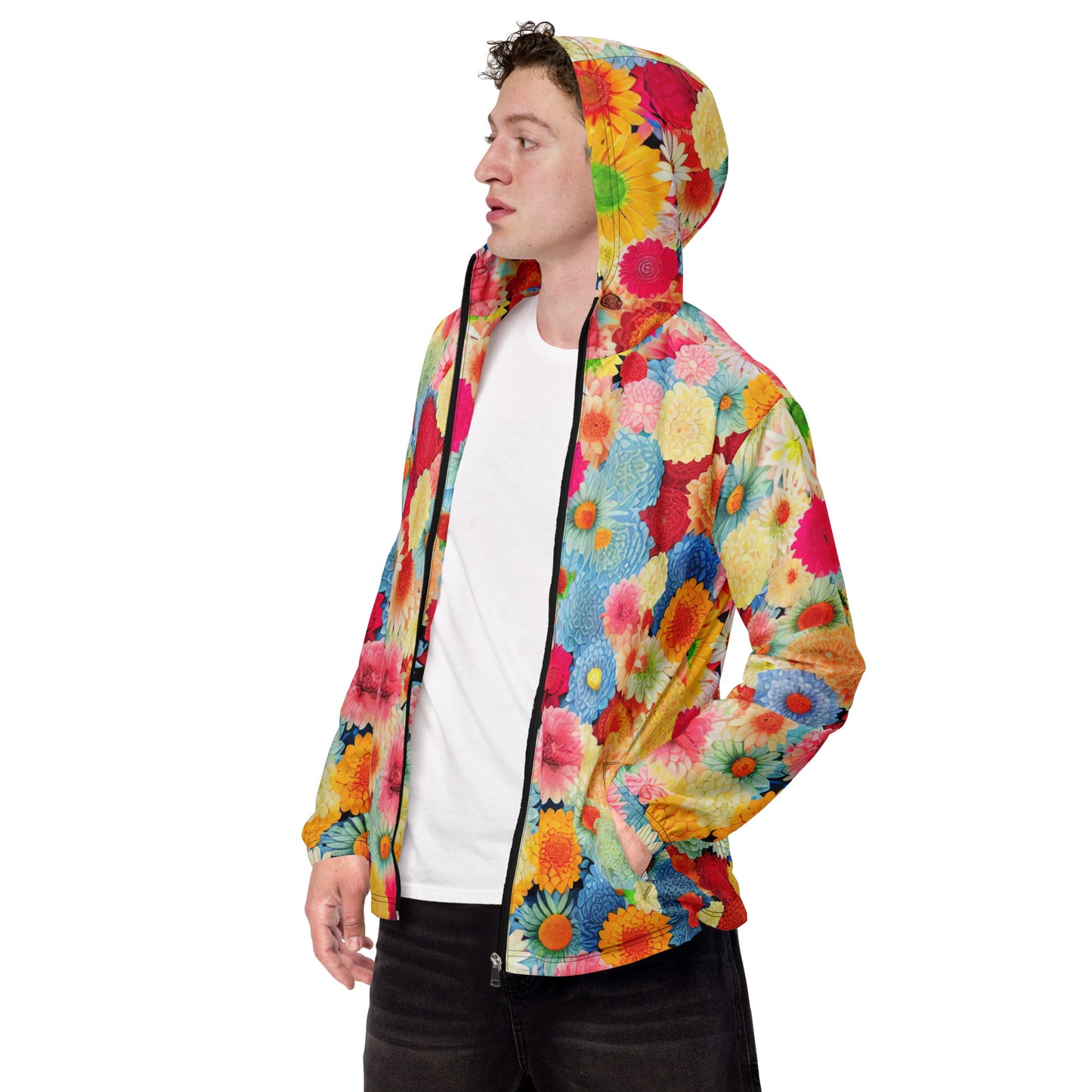 DMV 0106 Floral Men’s windbreaker