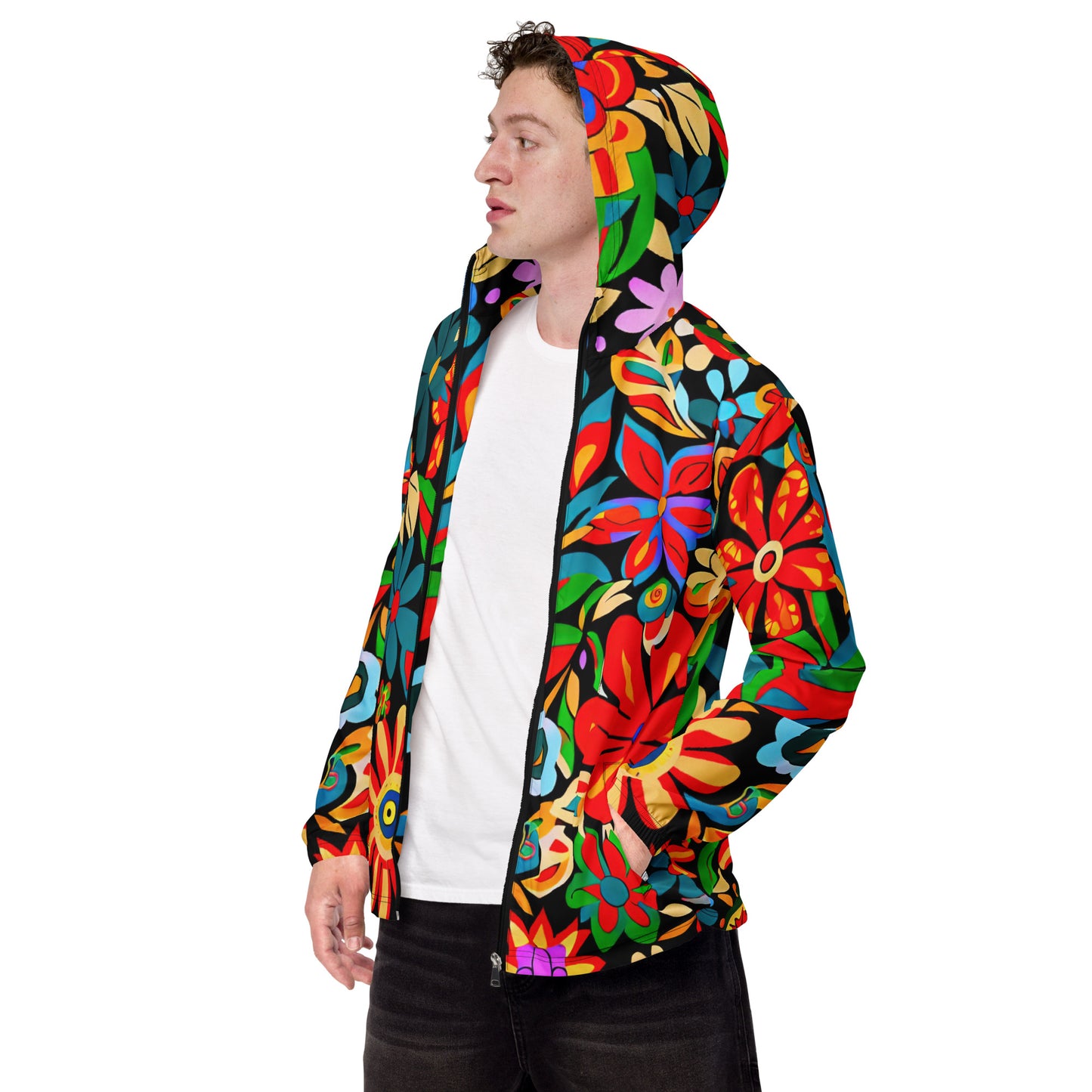 DMV 0116 Floral Men’s windbreaker