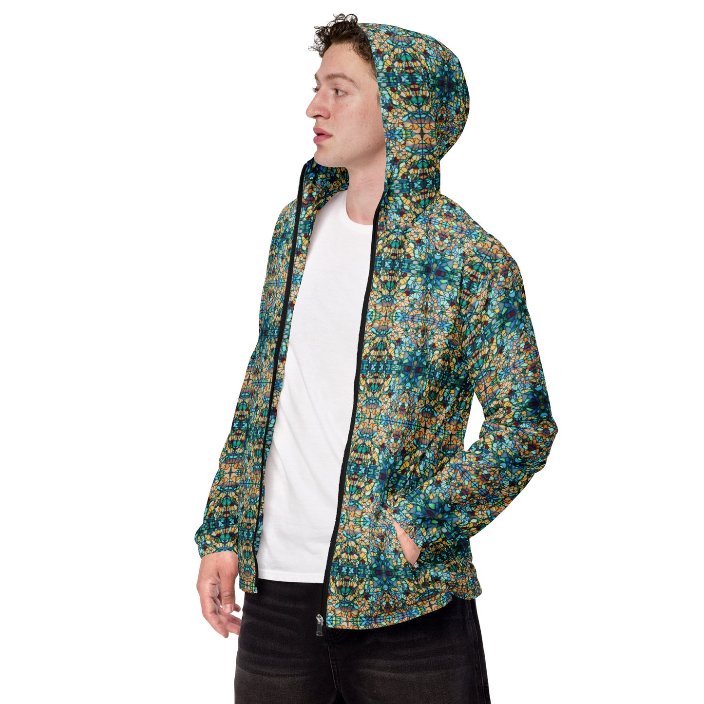 DMV 0254 Chic Boho Men’s windbreaker