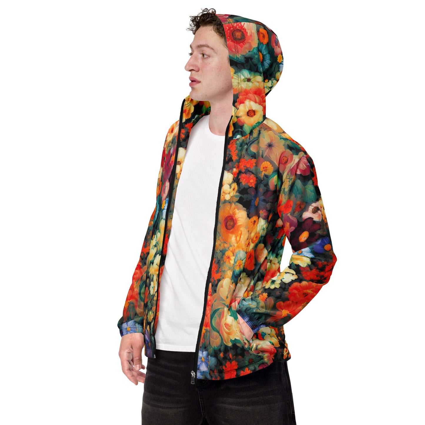 DMV 0150 Floral Men’s windbreaker