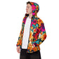 DMV 0259 Floral Men’s windbreaker