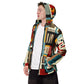 DMV 0413 Abstract Art Men’s windbreaker