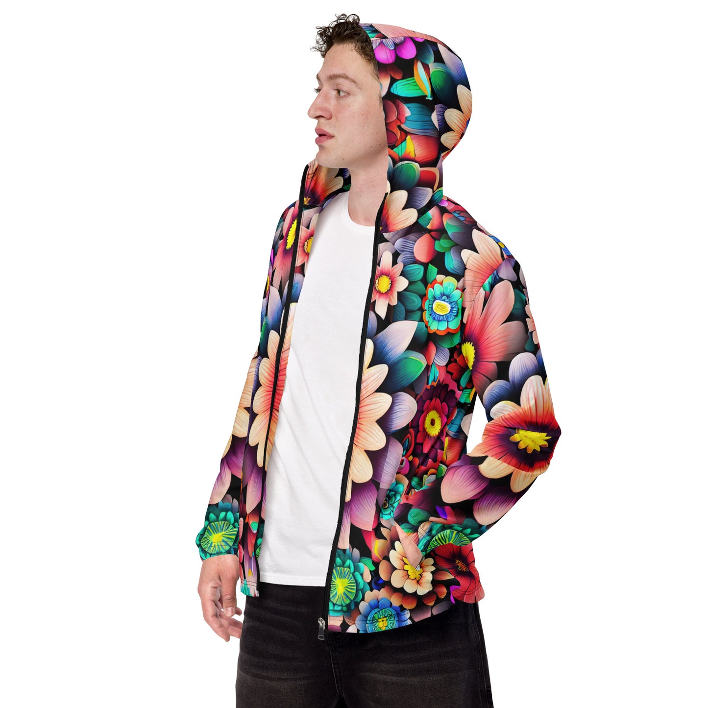 DMV 0515 Floral Men’s windbreaker