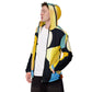 DMV 0880 Retro Art Men’s windbreaker