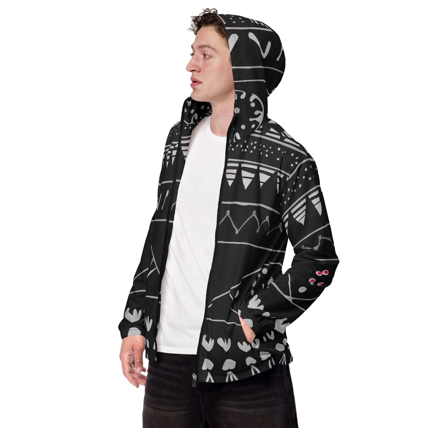 DMV 0843 Boho Men’s windbreaker