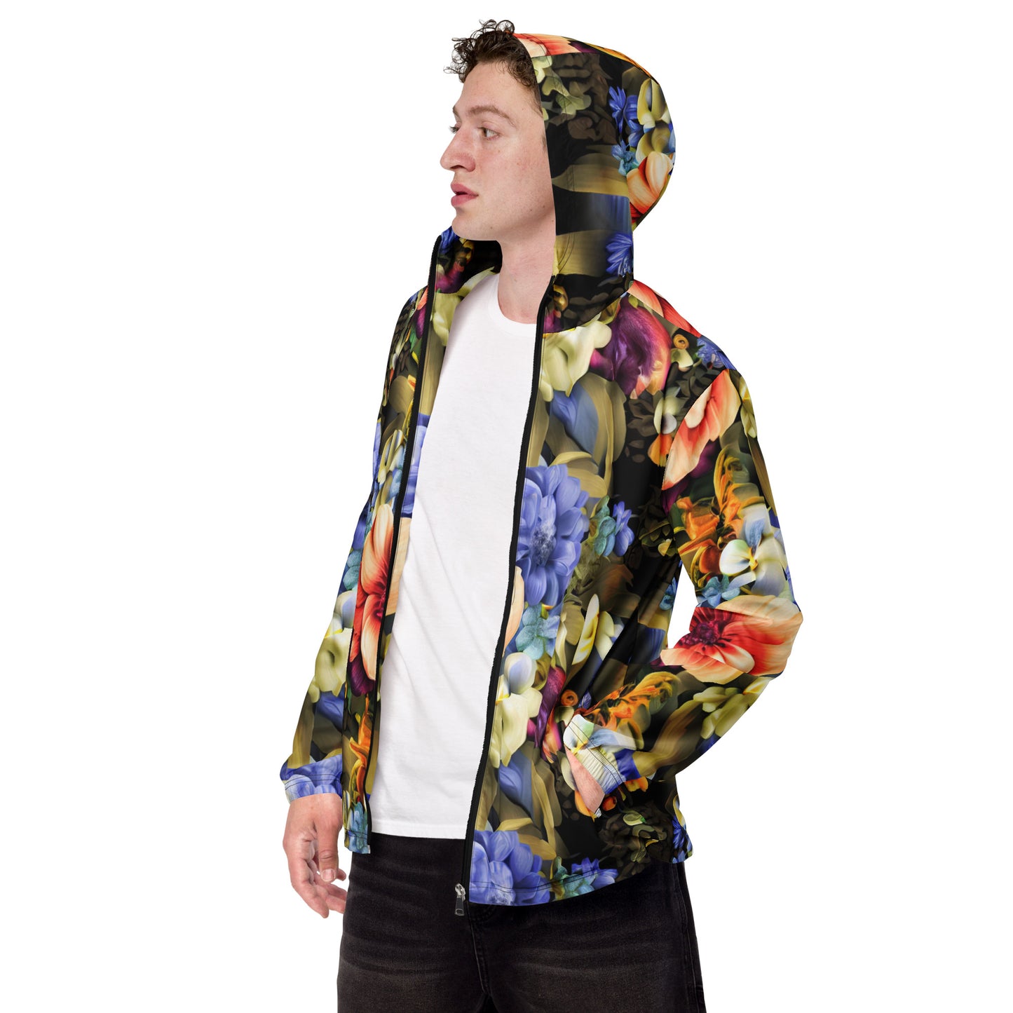 DMV 1989 Floral Men’s windbreaker