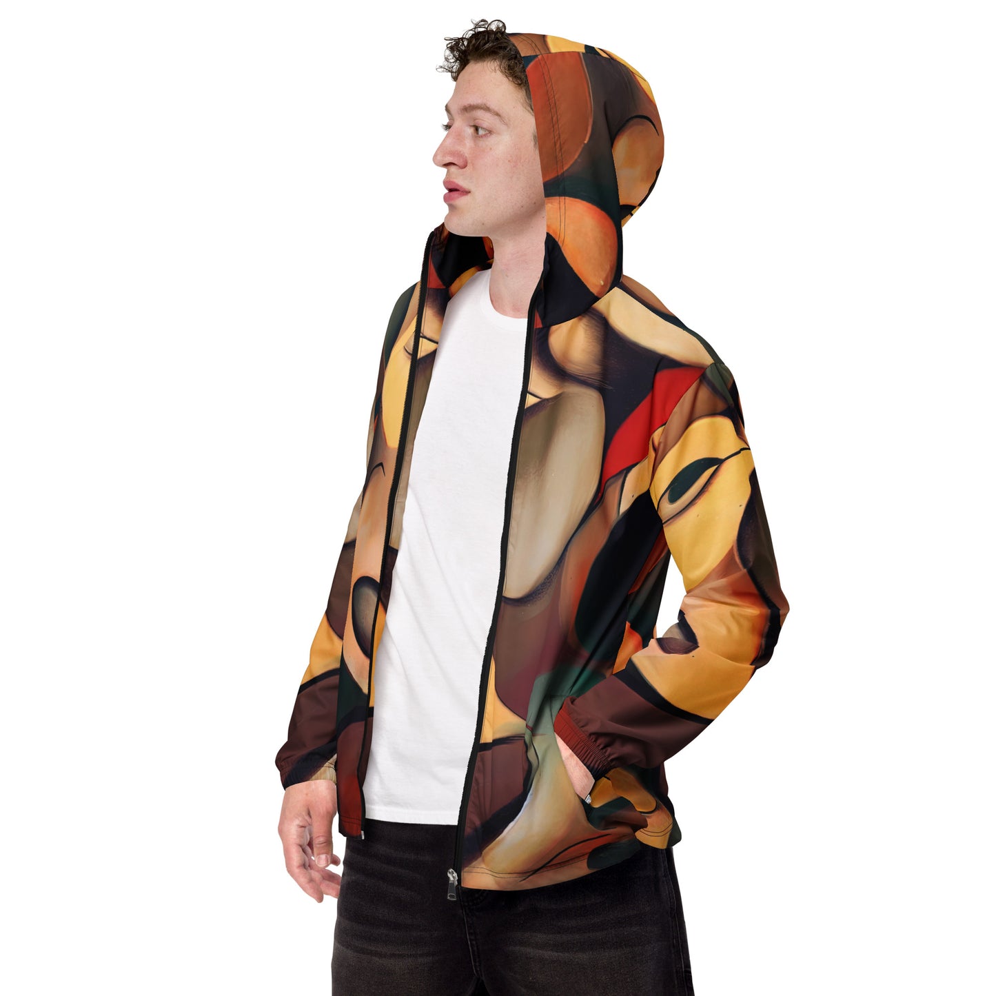 DMV 2016 Abstract Art Men’s windbreaker