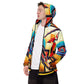 DMV 0572 Retro Art Men’s windbreaker