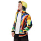 DMV 0731 Retro Art Men’s windbreaker