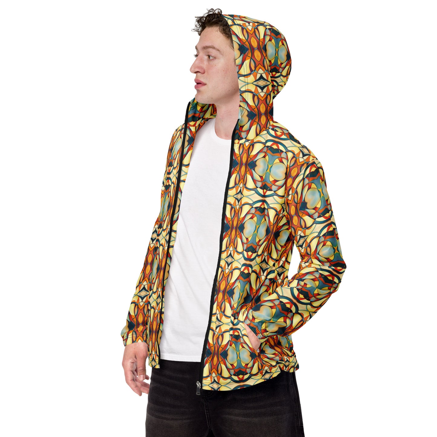 DMV 0780 Chic Boho Men’s windbreaker