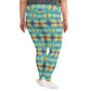 DMV 0231 Chic Boho All-Over Print Plus Size Leggings