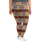 DMV 0006 Avant Garde Artsy All-Over Print Plus Size Leggings