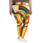 DMV 0048 Retro Art All-Over Print Plus Size Leggings