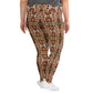 DMV 0082 Classic Boho All-Over Print Plus Size Leggings