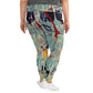 DMV 0054 Avant Garde All-Over Print Plus Size Leggings