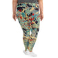 DMV 0012 Avant Garde All-Over Print Plus Size Leggings