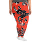 DMV 0038 Boho All-Over Print Plus Size Leggings