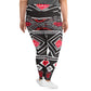 DMV 0090 Boho All-Over Print Plus Size Leggings