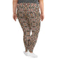 DMV 0078 Chic Boho All-Over Print Plus Size Leggings