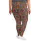 DMV 0113 Psy Artsy All-Over Print Plus Size Leggings