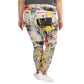 DMV 0100 Avant Garde All-Over Print Plus Size Leggings