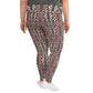 DMV 0161 Chic Boho All-Over Print Plus Size Leggings