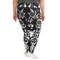 DMV 0140 Boho All-Over Print Plus Size Leggings