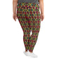 DMV 0166 Psy Artsy All-Over Print Plus Size Leggings