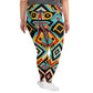 DMV 0155 Boho All-Over Print Plus Size Leggings