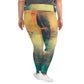 DMV 0169 Avant Garde All-Over Print Plus Size Leggings