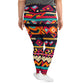 DMV 0409 Boho All-Over Print Plus Size Leggings