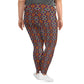 DMV 0190 Psy Artsy All-Over Print Plus Size Leggings