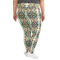 DMV 0408 Chic Boho All-Over Print Plus Size Leggings