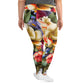 DMV 0268 Floral All-Over Print Plus Size Leggings