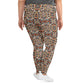 DMV 1349 Chic Boho All-Over Print Plus Size Leggings