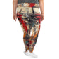 DMV 0848 Avant Garde All-Over Print Plus Size Leggings