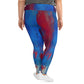 DMV 1514 Avant Garde All-Over Print Plus Size Leggings