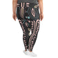 DMV 1747 Boho All-Over Print Plus Size Leggings