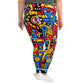 DMV 0714 Psy Art All-Over Print Plus Size Leggings